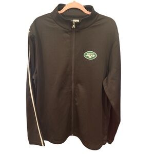 NFL Team Apparel NY Jets Full Zip Track Jacket Sz Large- NWOT